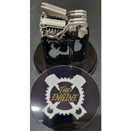 3 Oz Sterling Silver Collectible 2025 South Korea Miniature "Korea The Engine"