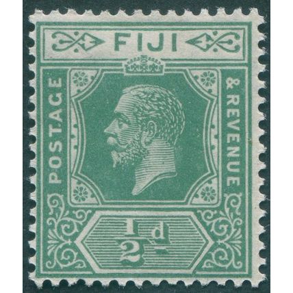 Fiji 1923 ½d green Die II SG229 unused