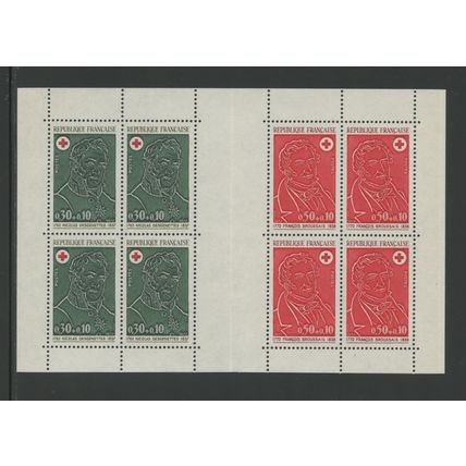 France B461a, 1972 Red Cross, Gutter Between, VF, MNH, (FR331)
