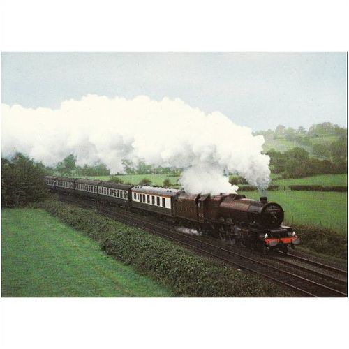 Railway Postcard LMS 6201 Princess Elizabeth Stanier Pacific BR Loco