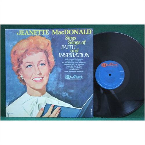 Jeanette MacDonald - Songs of Faith & Inspiration - CAL 750 - VG+