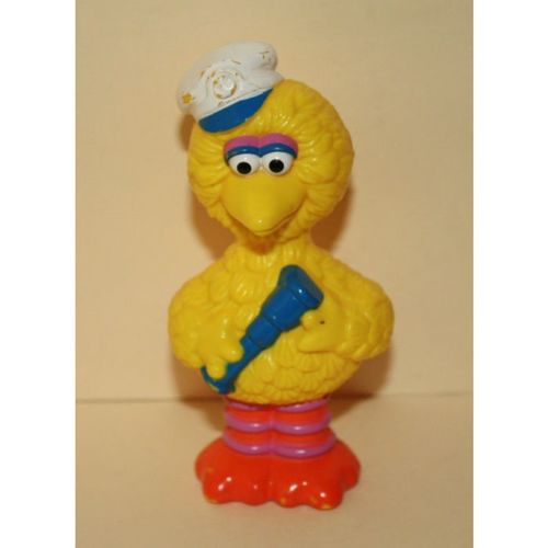 Sesame Street Captain Big Bird Plastic Figure