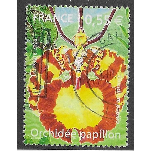 FRA 2005 55c 'ORCHIDS' FINE USED (EBID56-928)