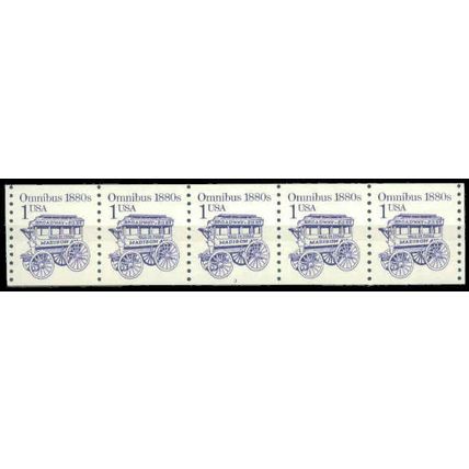 2225b 1c Omnibus Very Fine MNH Dry Gum PNC 3/5 P0669