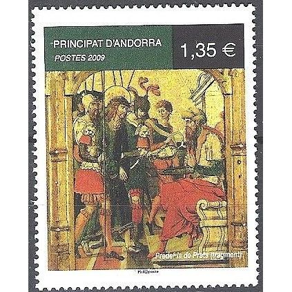 Andorre Français 2009 Yvert 672 Neuf ** Cote (2017) 4.50 € Prédelle de Prats