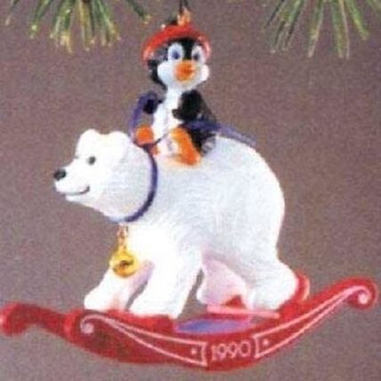 Hallmark Keepsake Ornament Bearback Rider 1990