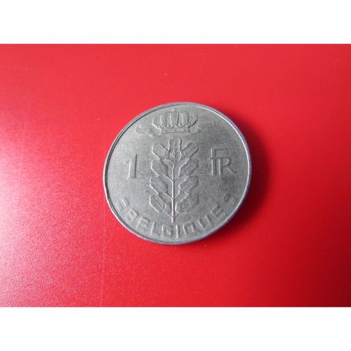 1972 BELGIUM ONE FRANC FRENCH TEXT FREE POST. AS