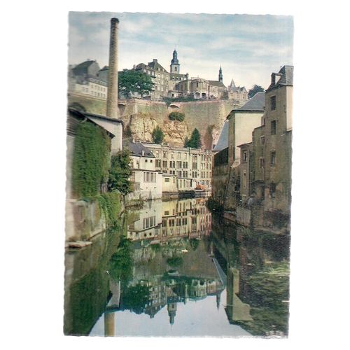 ALZETTE RIVER, LUXEMBOURG. unused postcard =