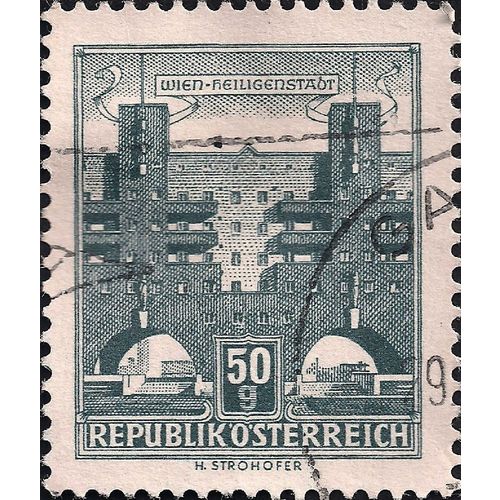 AUSTRIA, Wien-Heiligenstadt, grey 1962, 50 Groschen