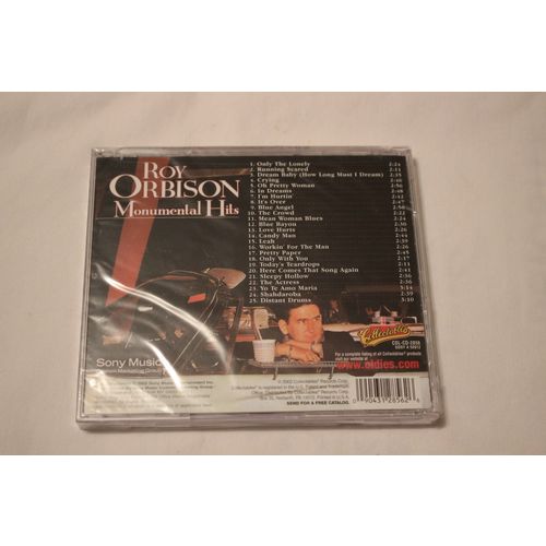 Roy Orbison 5" CD Album-MONUMENTAL HITS SEALED