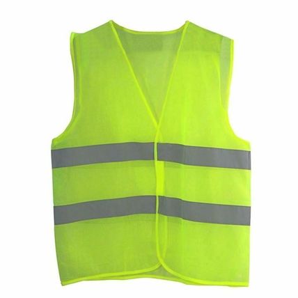 High Safety Visibility Reflective Vest Warning Waistcoat Stripes Jacket Car UK