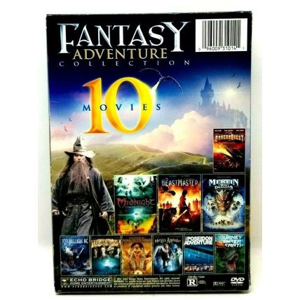 Fantasy Adventure Collection 10 Movies - DVD (Set of 4 DVD's) (L4)