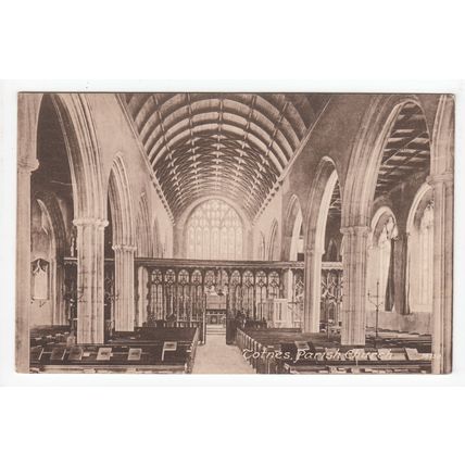 Totnes Parish Church Devon Postcard 38230