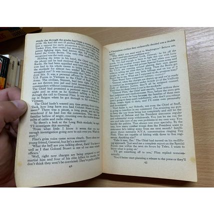 1973 ROBIN MOORE HENRY ROTHBLATT COURT MARTIAL VIETNAM WAR FICTION PB BOOK (P3)