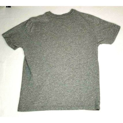 Nike Blue Logo Gray T-Shirt Dri-Fit Men's M (T9M)
