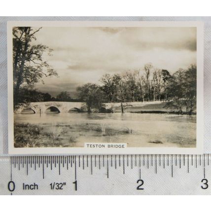1938 Senior Service Bridges of Britain 13 Teston Bridge, Kent