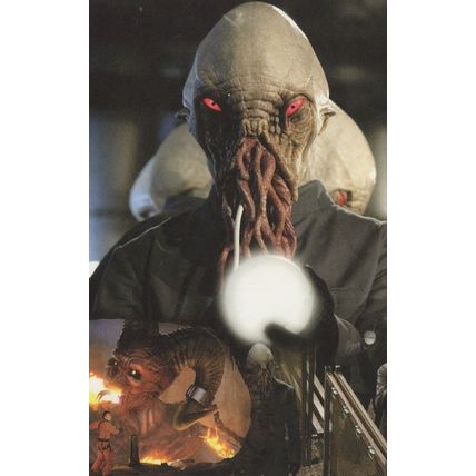Dr Who The Impossible Planet Satan Pit BBC TV Show Postcard