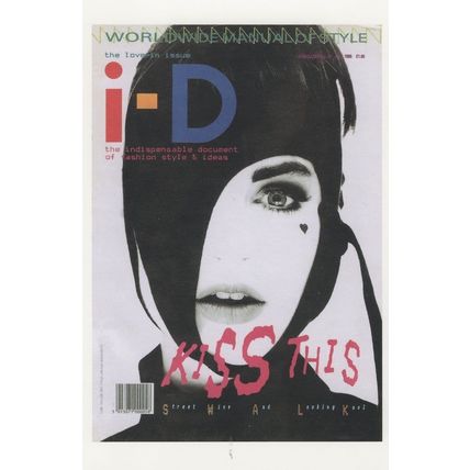 Kathy Kanada Female Punk Rock Balaclava Fashion Model Cover Postcard