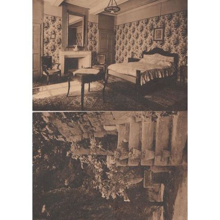 Bedroom Garden at Hostellerie Le Prieure Avignon Hotel 2x Postcard s