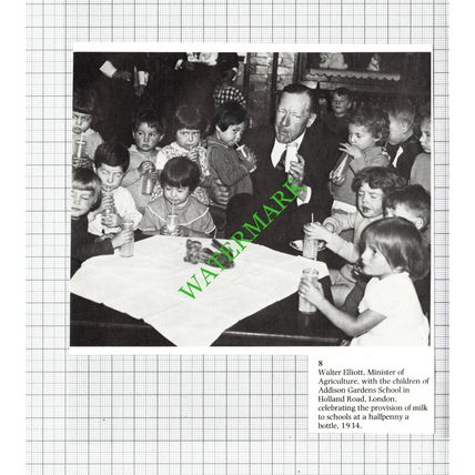 Walter Elliott Addison Gardens School Holland Road London -1980s Cutting