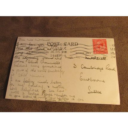 1928 RP Postcard- St Maria's Church, West Drayton -London Borough of Hillingdon