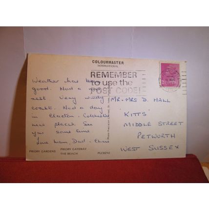 ST. OSYTH, ESSEX multiview.. used postcard 1972 pm Colourmaster =