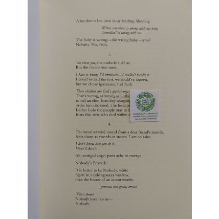 FINE MOTOR poems by AMY LEMMON VERY RARE POETRY CHAPBOOK 2007 SOWS EAR WINNER