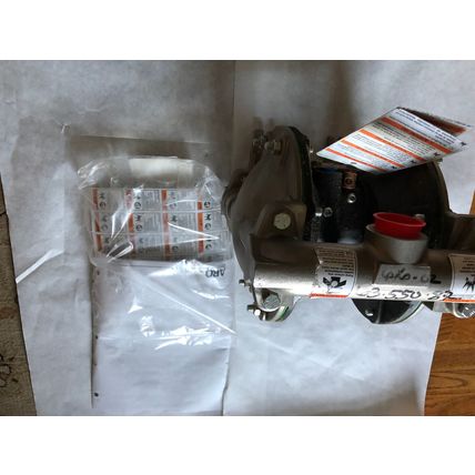NEW ARO 666101-244-C 1" METAL DIAPHRAGM PUMP. 120PSIG,66610T-244-C,666101 244,AL
