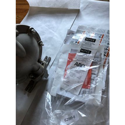 NEW ARO 666101-244-C 1" METAL DIAPHRAGM PUMP. 120PSIG,66610T-244-C,666101 244,AL