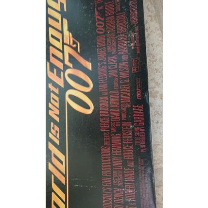 BigSale! James Bond 007 American Airlines TWINE 1999 Poster+Cap+Mag Brosnan dvd