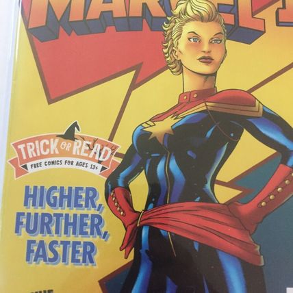 2023 Marvel Comics Captain Marvel Trick or Read #1