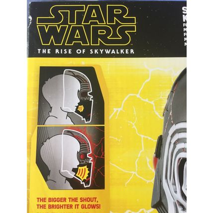 Star Wars 'The Rise Of Skywalker' Supreme Leader KYLO REN Electronic MASK