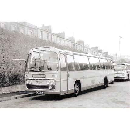Black & White Photograph of Yelloway Motor Services Ltd. of Rochdale - NDK 168G