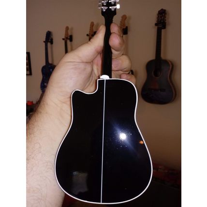 TOBY KEITH- Signature Acoustic USA Flag 1:4 Scale Replica Guitar ~Axe Heaven~