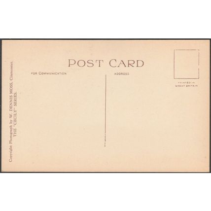 The Town Hall, Cirencester, Gloucestershire, c.1910s - W Dennis Moss Postcard