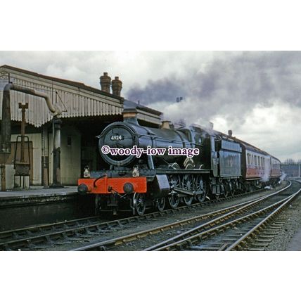 pu2494 - Wiltshire - Engine No.4924 at Westbury Station - print 6x4