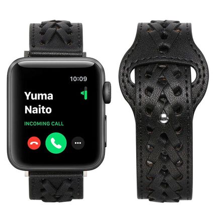 Woven Watch Strap For Apple Watch Series, 7 45mm / 6&SE&5&4 44mm / 3&2&1 42mm, 7