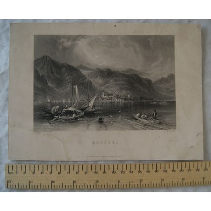 Vintage engraving: Bregenz