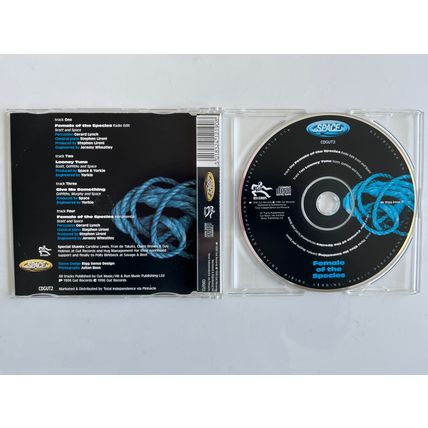 SPACE - FEMALE OF THE SPECIES (UK AUDIO CD SINGLE, 1996)