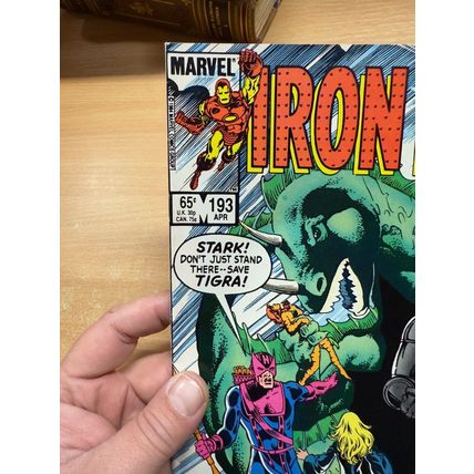 MARVEL COMICS IRON MAN #193 APRIL 1985 (VFN) COMIC (LL)