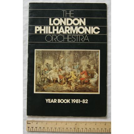 The London Philharmonic Orchestra Year Book 1981-82