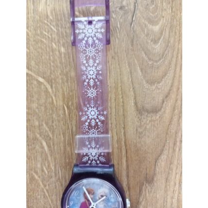 Disney Frozen Watch Zeon Lilac Colour Strap Girls Wristwatch with Hands Analogue