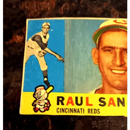 1960 Topps 311 Raul Sanchez Cincinnati Reds Pitcher 1.0 Poor No Crease