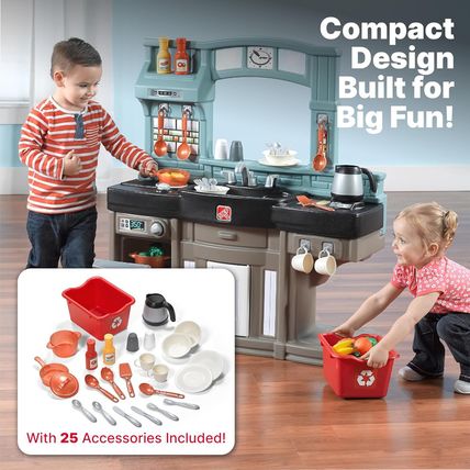 Step2 Best Chefs Kids Kitchen Playset, Indoor/Outdoor Kitchenette, Interactive P