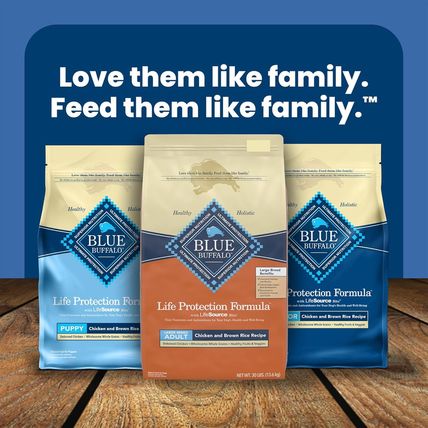 Blue Buffalo Life Protection Formula Large Breed Adult Dry Dog Food, Promotes Jo