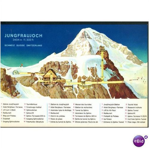 Switzerland Postcard - Jungfraujoch