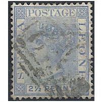 Sierra Leone 1891 SG31 2 1/2d Ultramarine Fine Used...