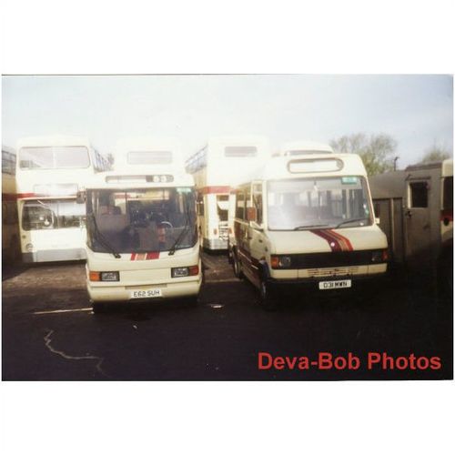 Bus Photo Dyfed Diamonds Volkswagen Optare E62SUH Mercedes Benz D31MWN