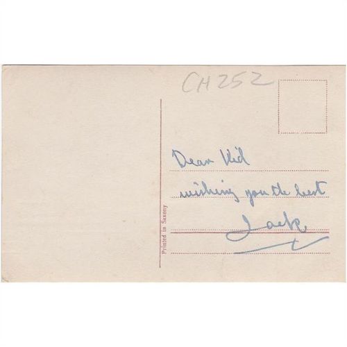 Head And Sholders Of A Young Female Postcard (CH252)