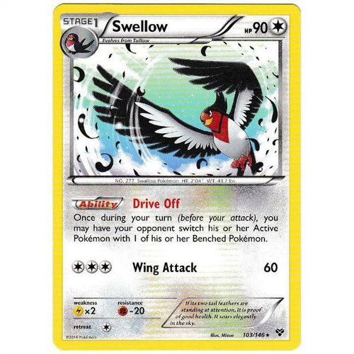 Pokemon XY - #103/146 - Swellow